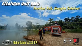 Pelatihan Unit Baru Dobel Cabin 3000 Liter