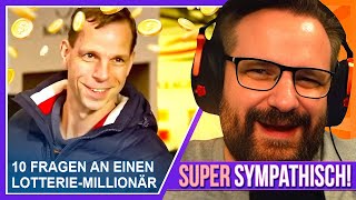 10 Fragen an einen Lotto Millionär - Gronkh Reaction