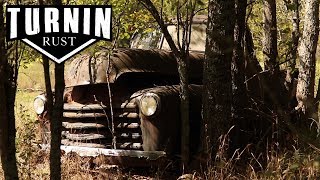 ABANDONED 1952 Chevy 3100 Rescued After 40 Years In The Woods! | Turnin Rust