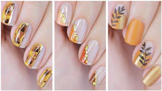 Minimalistic Nail Art 2021 🍂 Fun & Easy Fall Nail Design Compilation!