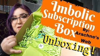 Imbolc Sabbat Themed Subscription Box Unboxing! | Arachne's Web