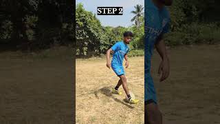 NEYMAR STEPOVER SKILLS TUTORIAL ⚽🔥🇧🇷#shorts #football #soccer #skills #tutorial #neyma#brazil r