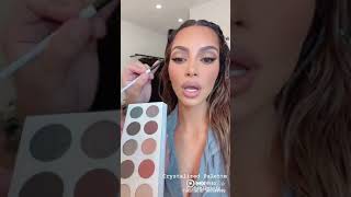 Kim Kardashian simple make up