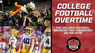 Did the college football weekend deliver on the hype?