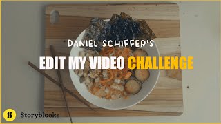 Daniel Schiffer X Storyblocks - "Edit MY Video" Challenge | Milk Mustache Media