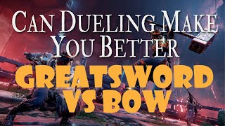 Can Dueling Make You Better - Greatsword/Sword & Shield vs Bow/Rapier | New World Learn To Play