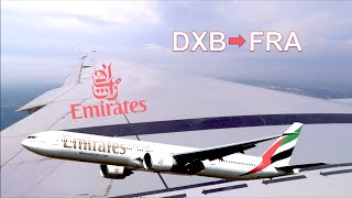 ✈︎ EMIRATES Airlines ✈︎ Boeing 777-300ER Approach & Landing in FRANKFURT