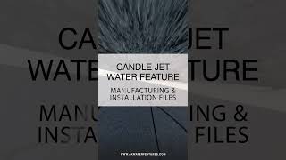 Water Feature - Fabrication & Installation Files #shorts