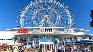 icon park orlando virtual tour of the wheel and some international drive 4k 60fps Day 4