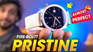 This Luxury *WOMEN'S SMARTWATCH* is Almost PERFECT!! ⚡️ Fire-Boltt Pristine Smartwatch Review