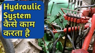 Hydraulic System Kaise Kam Karta Hai | Tractor Lift Working Principle Hindi, हाइड्रोलिक Animation