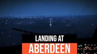 X-Plane 12 - Wizz Air A321 Landing at Aberdeen airport EGPD - ORBX - XENVIRO