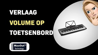 Hoe de Volume Verlagen op jouw MAX KB4 Toetsenbord