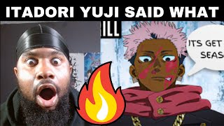 YUJI SPINS THE BLOCK | Itadori Yuji Rap - Sukuna and Mahito Diss (Jujutsu Kaisen UK Drill) REACTION