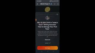 CEX.IO "Mining Success" Today's Quiz Answers 𝔻𝕒𝕥𝕖 :-20-21/10/2024 #quiz #cexio #CEX.IO #crypto