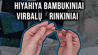 Mezgimo virbalų apžvalga: HiyaHiya bambukiniai rinkiniai