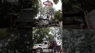 Canadian BIK Boom Trucks, PM dealer in North America presents tree care machines😍 #манипулятор