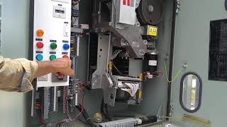 132 kV SF6 circuit breaker live  testing