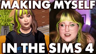 MY SIM PICKS MY MAKEUP  |  SIMS 4 CREATE-A-SIM