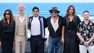 Johnny Depp at the San Sebastián Film Festival