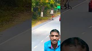 शेर हमला कर दिया। #ytshorts #cycling #attacked