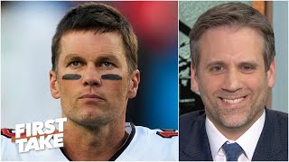 FIRST TAKE | Max Kellerman "unbelievable" Tom Brady 2 INT as Buccaneers loss to Saints Week 8