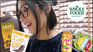 Whole Foods KETO Snacks | TASTE TESTING HEALTHY SNACKS! | Tina Phan