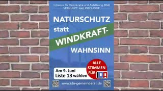 Naturschutz statt Windkraftwahnsinn