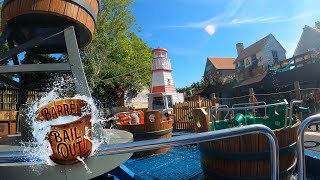 Barrel Bail Out On Ride POV - Chessington World of Adventures