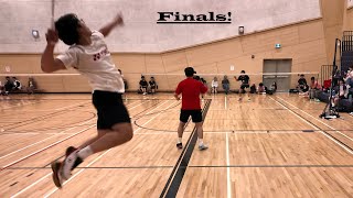 Jadon Tsang+Jackson Yang v Gurbaksh Singh Saini+Ryan Liu-MOD Final-2024 White Rock Badminton Tourney