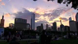 RELAXING SUNDAY SUNSET * CHICAGO SCAPES 2014 * CHICAGOS 2014 BLUESFEST * SUNDAY MAINSTAGE *