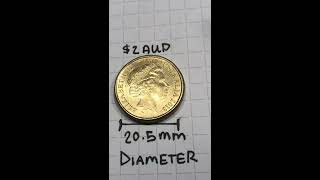 Australian $ 2 Dollar 2013 coin