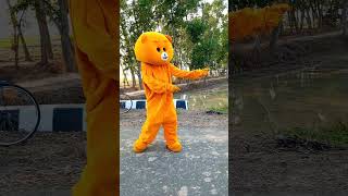 Nainowale Ne | teddy bear funny dance🤣🤣 😁#shorts #teddybear #funny #comedy #tranding #shorts#tiktok