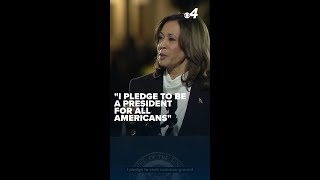 VP Harris: "I pledge to be a president for all Americans"