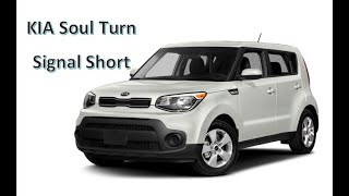 Finding a Short in the turn signal wiring for a KIA Soul