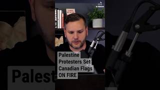 Islamists Burn Canada Flag