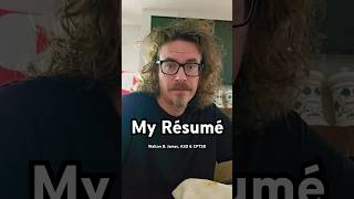 My Résumé - Walton B. James, ASD & CPTSD #WaltonBigfootJames #autism #cptsd #short #shorts #turvy