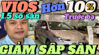 Toyota Vios Số sàn - BẠC- GIẢM SẬP SÀN - Hơn 100% Trước bạ cho khách chạy thuế tháng 9