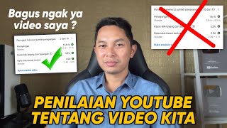 Bagaimana Youtube menilai video kita Bagus atau Tidak ⁉️