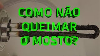 COMO NÃO QUEIMAR O MOSTO? DISTÂNCIA SEGURA DO FUNDO FALSO?