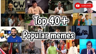 Top 40+ popular memes || memes for video editing || funny moments😁 || #memes #youtube #trending