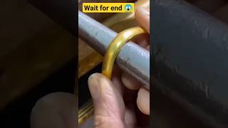 making a gold ring #goldjewellery #shortfeed #howitsmade