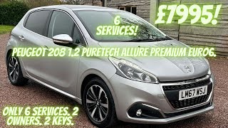 Peugeot 208 1.2 PureTech Allure Premium Euro 6 (s/s).