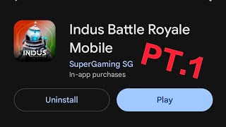 Indus Battle Royale Mobile gameplay in VENOM GAMING {PT.1}