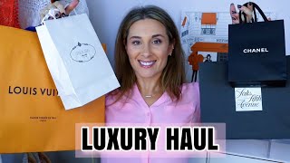 LUXURY HAUL - LOUIS VUITTON, CHANEL, PRADA, BURBERRY