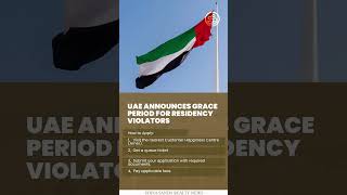 UAE Announces Grace Period for Residency Violators  September 1, 2024, 2 months +971 54 705 4704