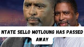 Legendary Actor, Sello Motloung Has Passed Away