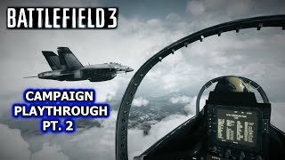 Battlefield 3 Campaign Playthrough Part 2 (No Commentary)