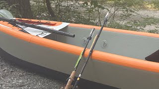 Tenkara Fishing with Inflatable Kayak