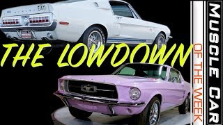 UPDATE! 3 MILE 1967 MUSTANG and 1968 Shelby GT500KR Muscle Car Of The Week Video Episode 299